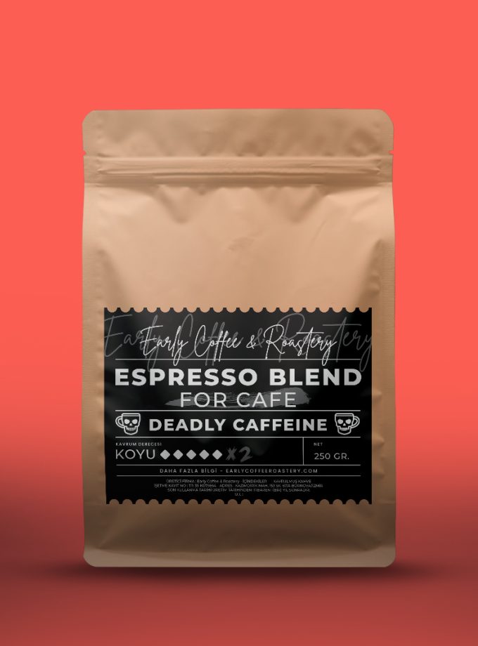 Espresso Blend - For Cafe (Extra Kafein)